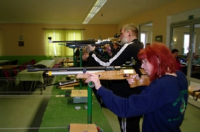 Luftgewehrschieen fr Blinde und Sehgeschdigte