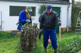 Aktion Magdeburg putzt sich